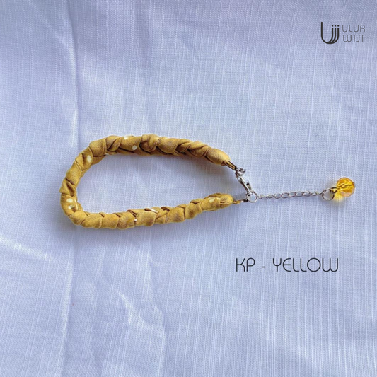 Ulur Wiji - Gelang Kain Batik Upcycle – Circular Handmade Bracelet