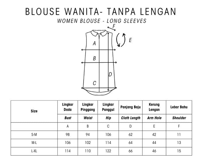 Ulur Wiji - Sleeveless Blouse DUALISM White Navy Natural Dye Hand-drawn Batik