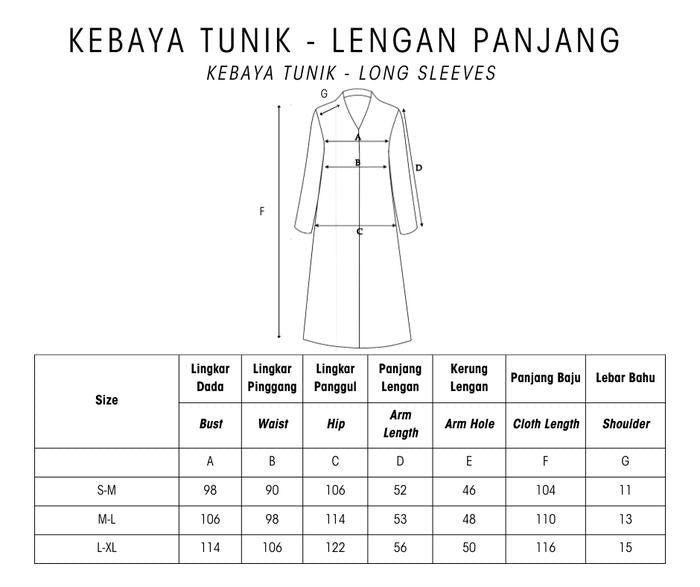 Ulur Wiji - Kebaya Tunik PARANG ANGGREK Batik Tulis Warna Alam