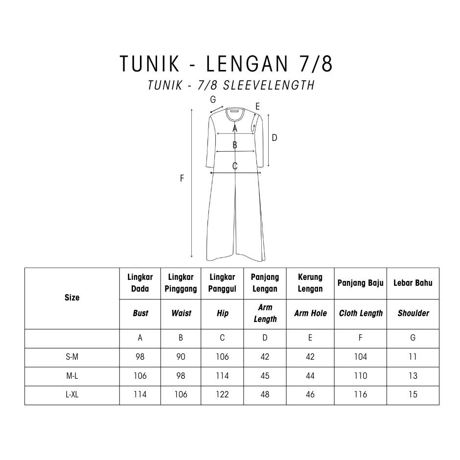 Ulur Wiji - Tunik ANGON Lengan 7/8 Batik Tulis Warna Alami