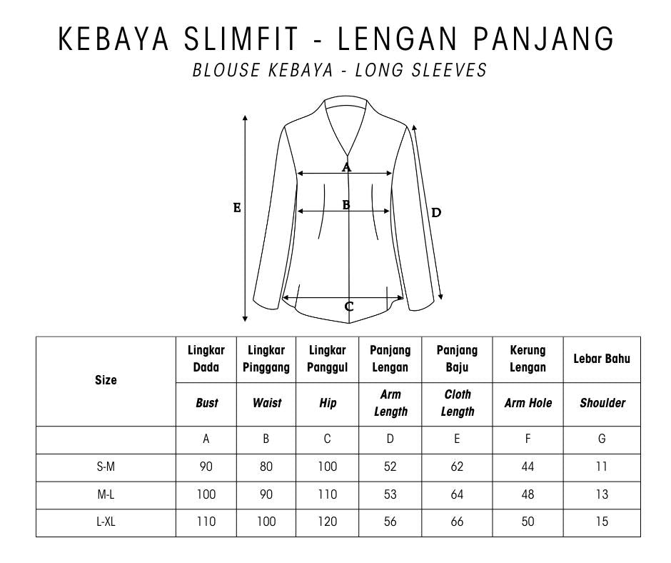 Ulur Wiji - Kebaya Kartini GARIS Batik Tulis Warna Alami