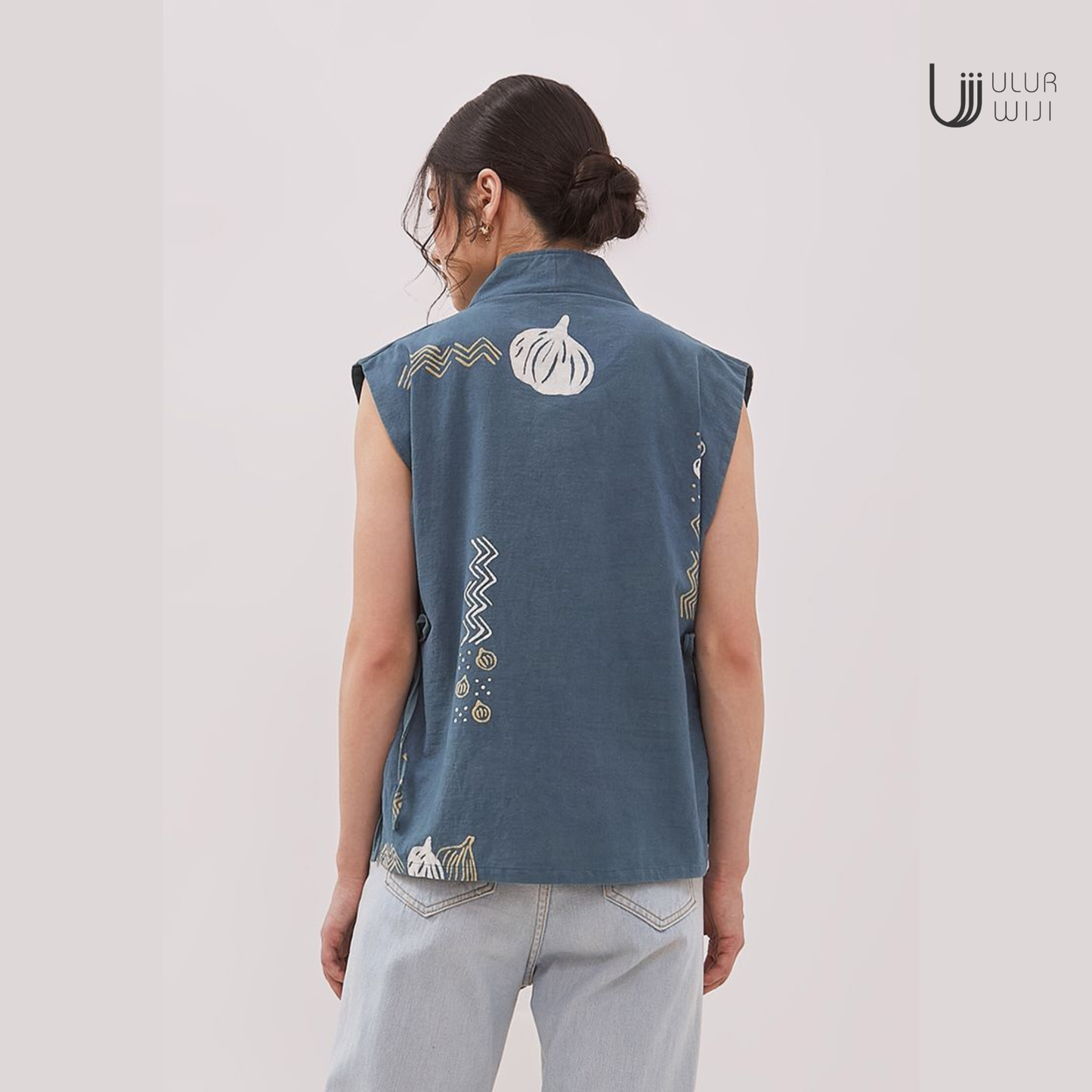 Ulur Wiji - Vest Kebaya DUALISM - Batik Tulis Warna Alam