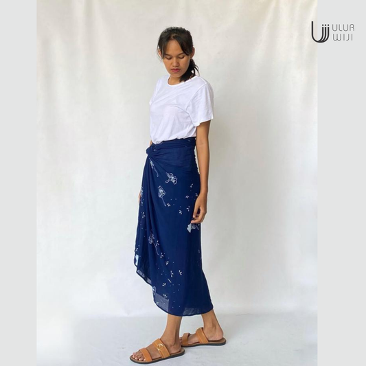 Ulur Wiji - Kain Lilit Batik Tulis Warna Alami