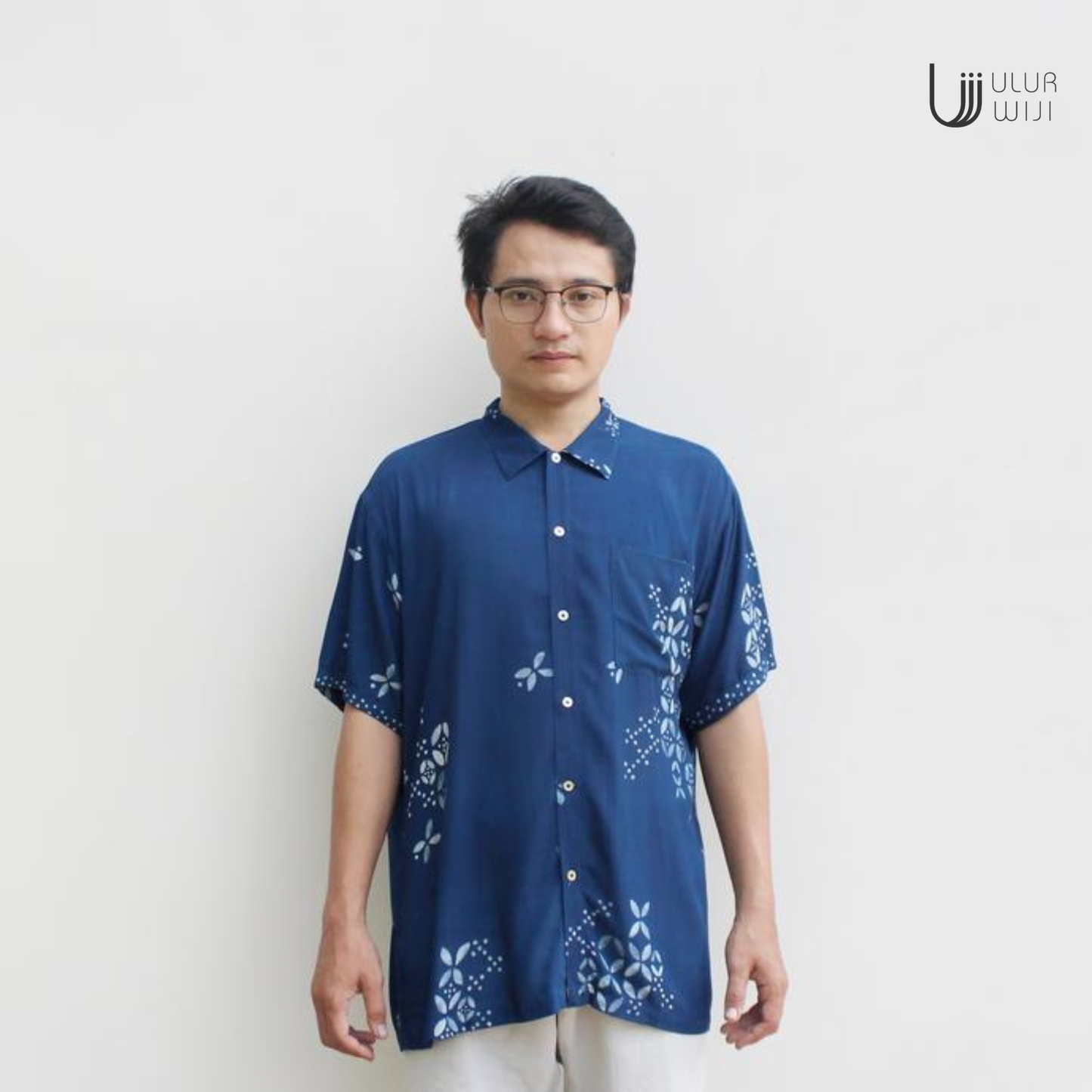 Ulur Wiji - Kemeja Pria SYMPHONY Batik Tulis Warna Alami