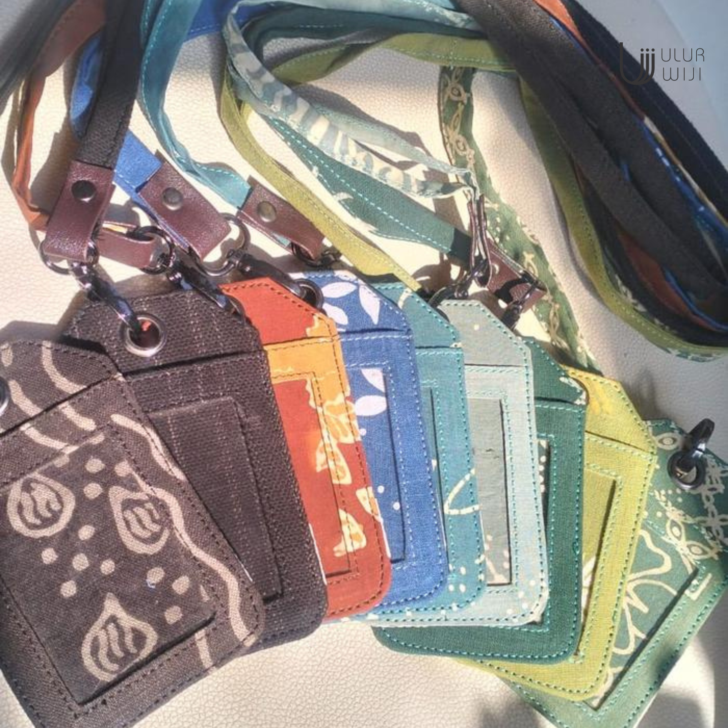 Ulur Wiji - Lanyard Batik Warna Alami - Upcycle Product by Sekolah Perempuan Artisan
