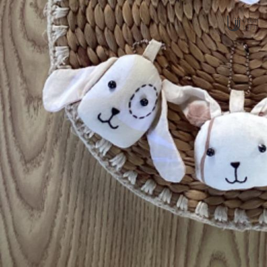 Ulur Wiji - Gantungan Kunci Keychain Upcycle Batik Tulis Cap Warna Alami