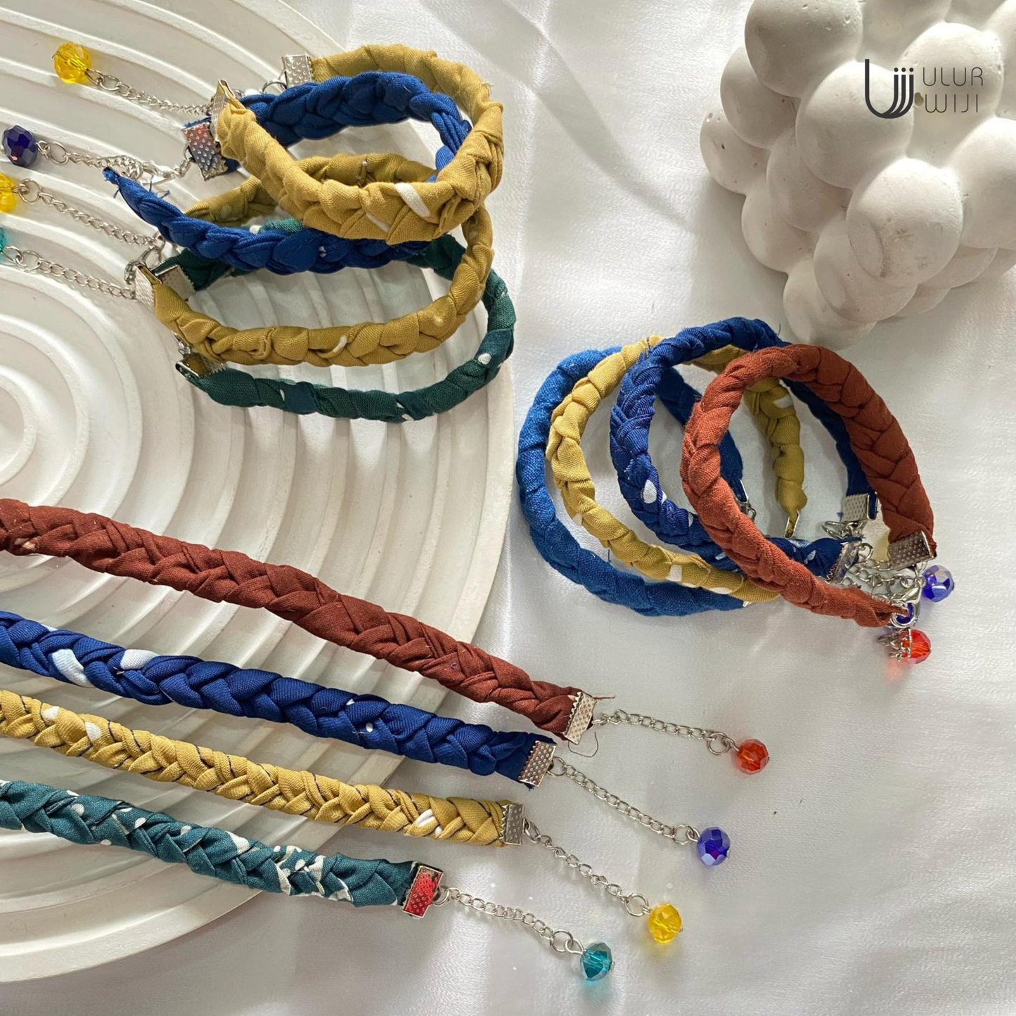 Ulur Wiji - Gelang Kain Batik Upcycle – Circular Handmade Bracelet