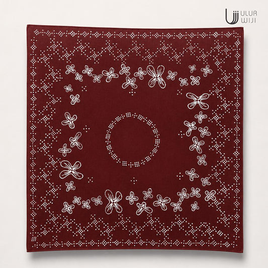 Ulur Wiji - Scarf MUDA Batik Tulis Warna Alami