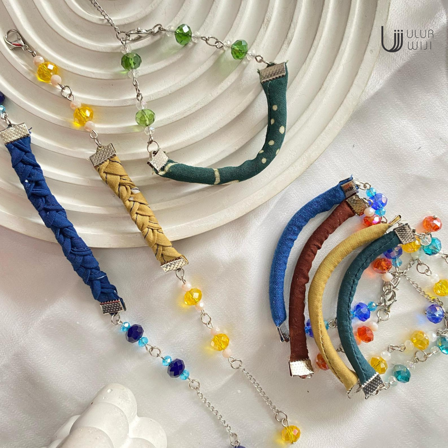 Ulur Wiji - Gelang Kain Batik Upcycle – Circular Handmade Bracelet