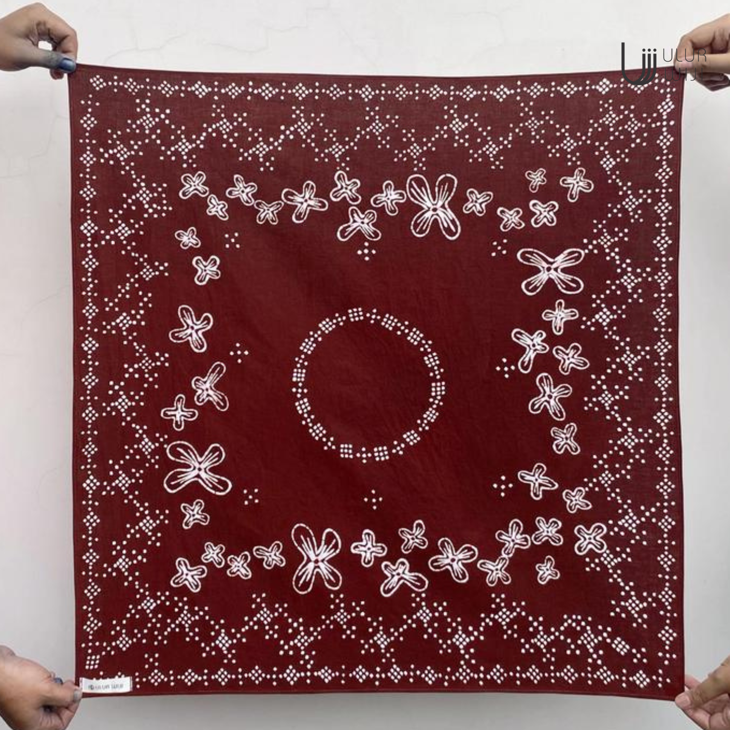 Ulur Wiji - Scarf Batik Tulis Warna Alami