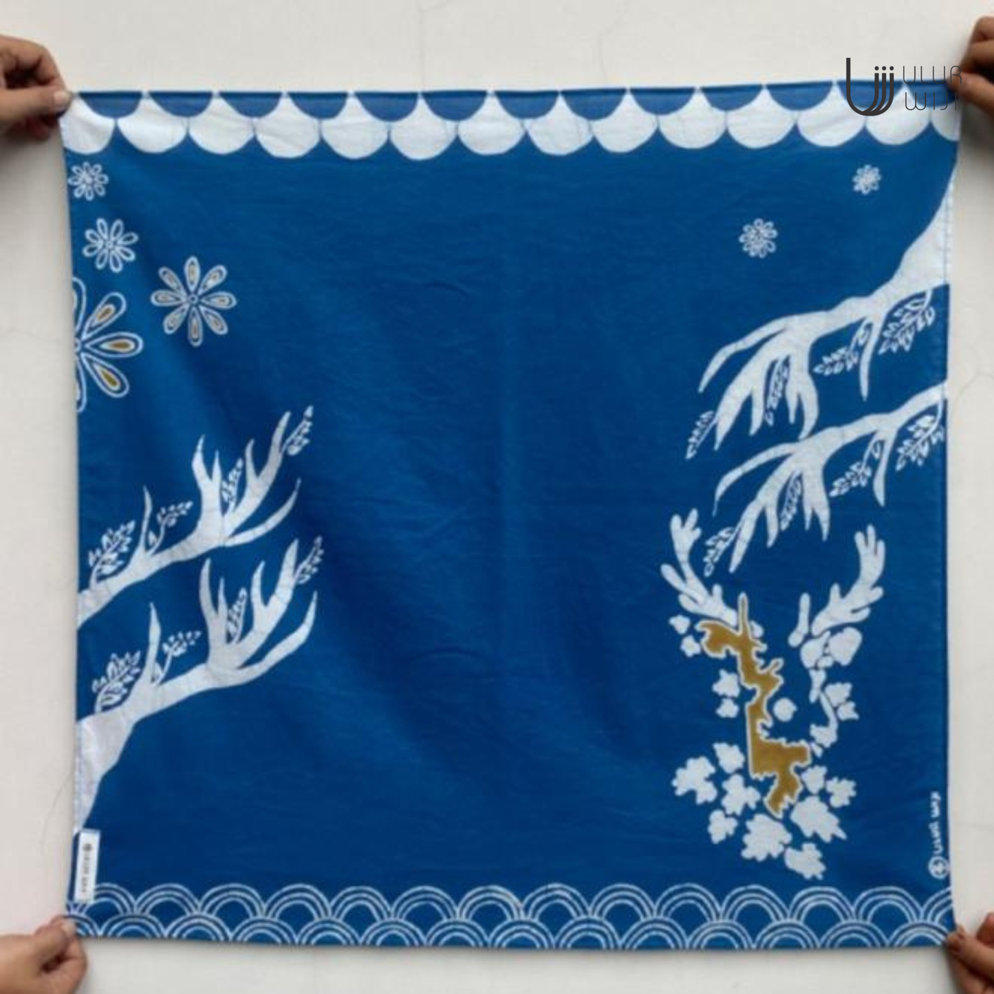 Ulur Wiji - Scarf Batik Tulis Warna Alami