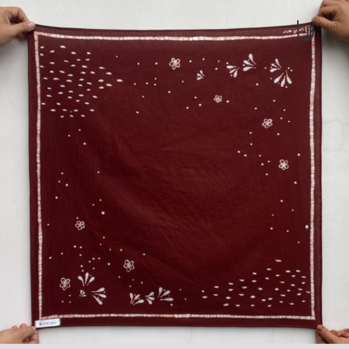 Ulur Wiji - Scarf Batik Tulis Warna Alami