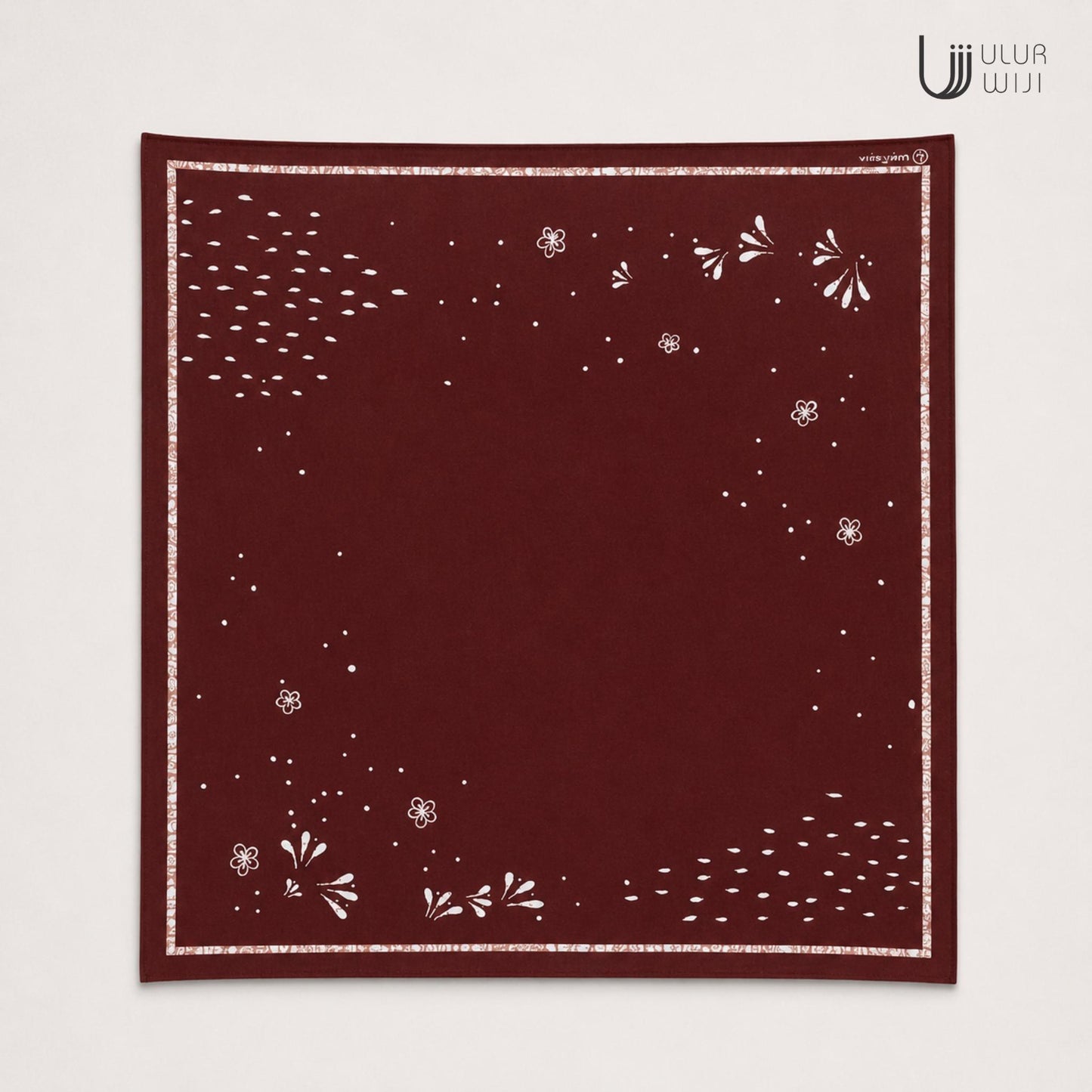 Ulur Wiji - Scarf Batik Tulis Warna Alam