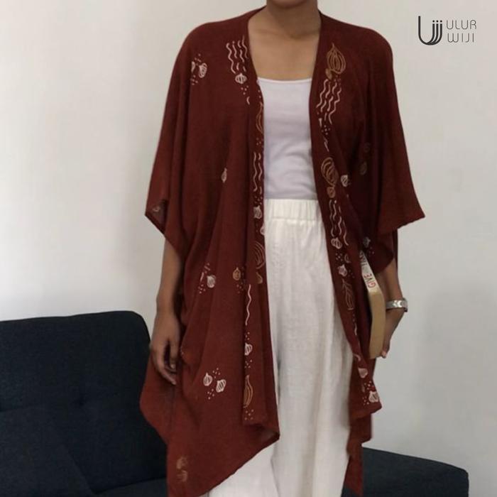 Ulur Wiji - Batwing Outer Cap Mix Tulis Batik