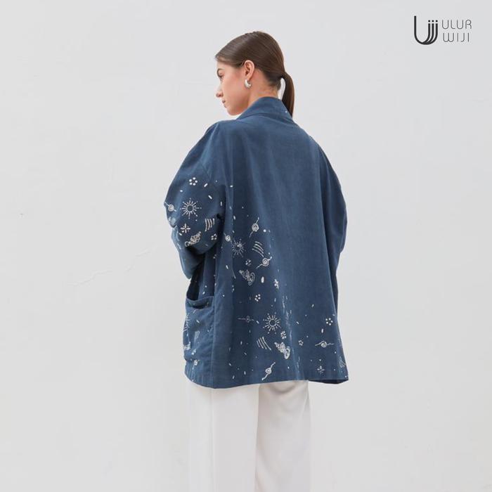 Ulur Wiji - Haori Outer METAMORPH - Hand-drawn Batik