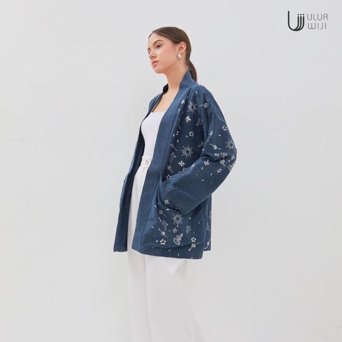 Ulur Wiji - Haori Outer METAMORPH - Hand-drawn Batik