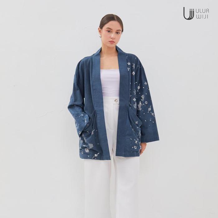Ulur Wiji - Haori Outer METAMORPH - Hand-drawn Batik
