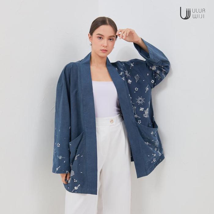 Ulur Wiji - Haori Outer METAMORPH - Hand-drawn Batik