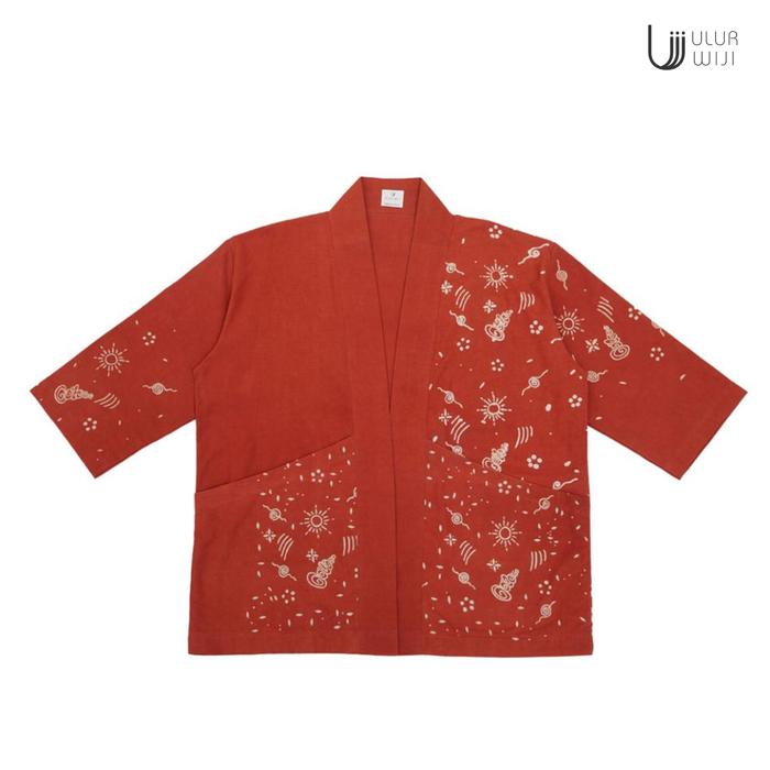 Ulur Wiji - Haori Outer METAMORPH - Hand-drawn Batik