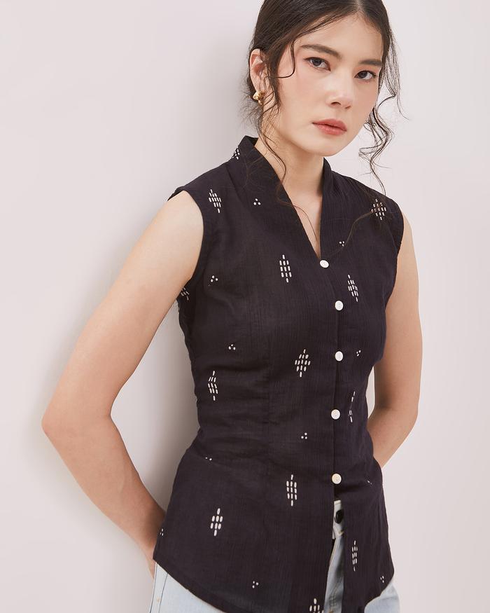 Ulur Wiji - Kebaya Pendek Tanpa Lengan All Series Batik Tulis Warna Alami