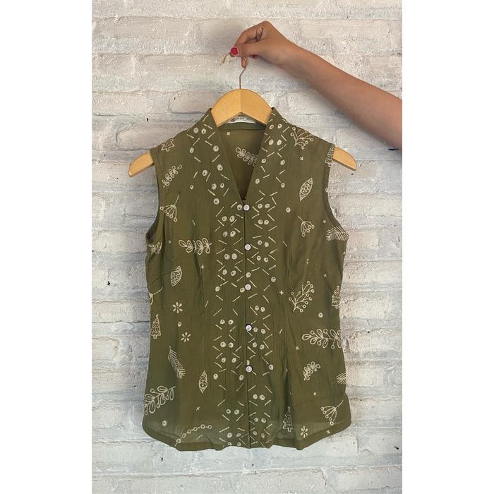 Ulur Wiji - Kebaya Pendek Tanpa Lengan All Series Batik Tulis Warna Alami