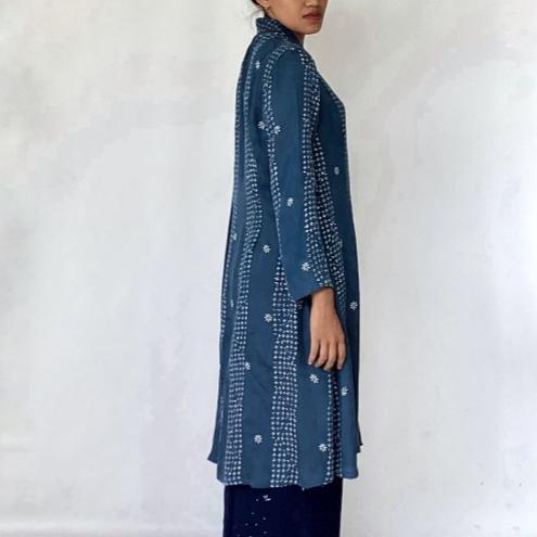 Ulur Wiji - Kebaya Tunik Wanita TANDUR Lengan Panjang Batik Tulis Warna Alami
