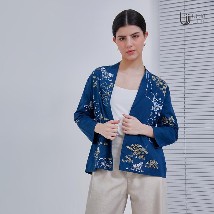 Ulur Wiji - Outer Kebaya ANGON Batik Tulis Warna Alami