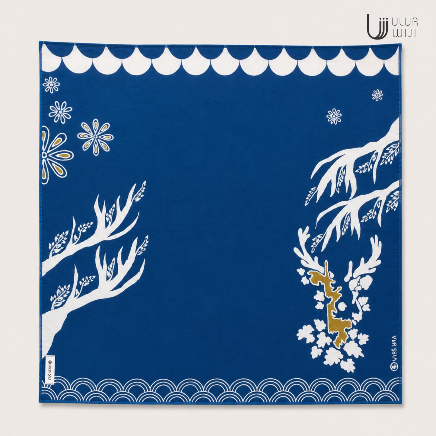 Ulur Wiji - Scarf Batik Tulis Warna Alam