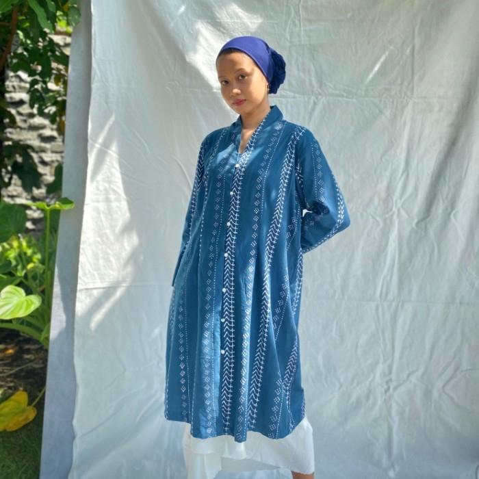 Ulur Wiji - Kebaya Tunik MINGGAH Batik Tulis Warna Alami